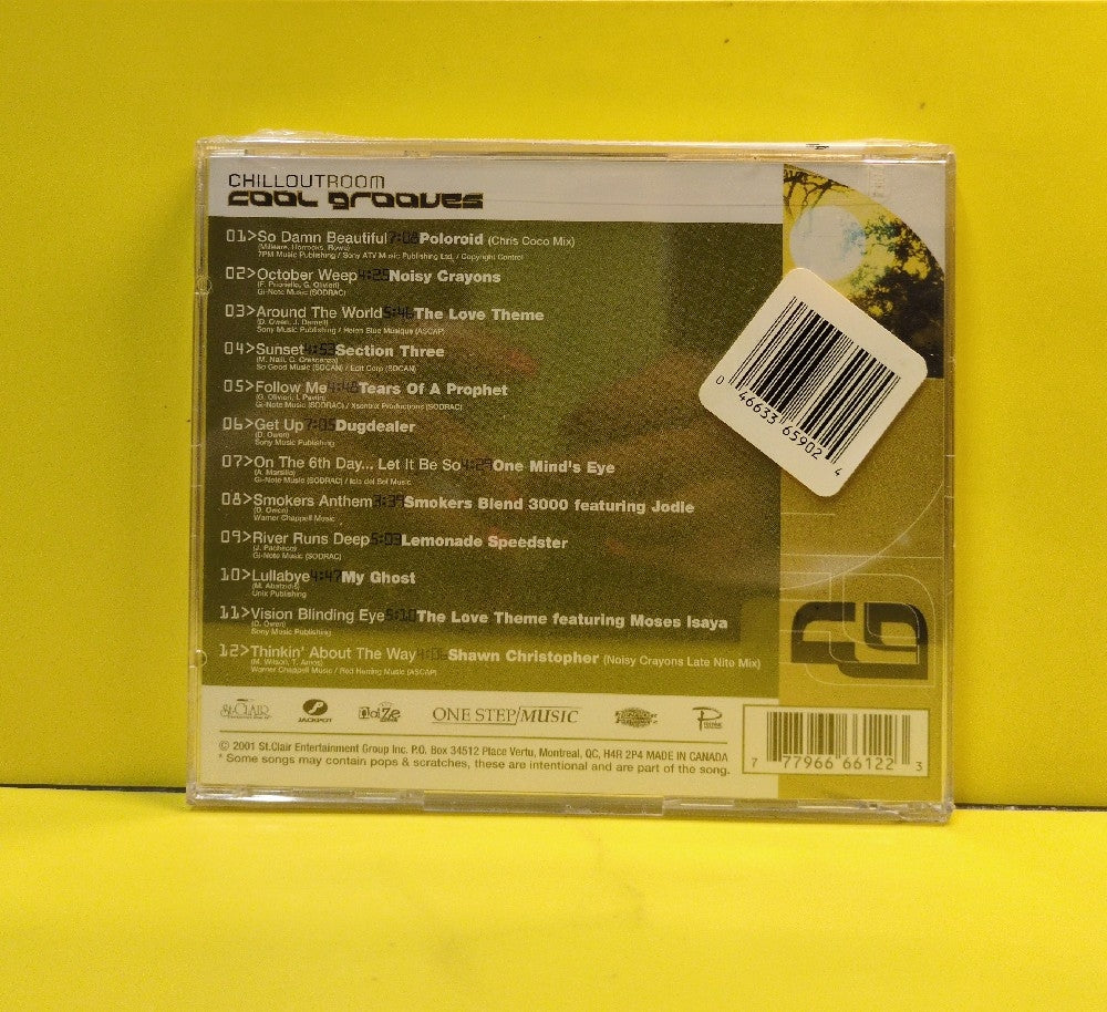 Various - Chillout Room Cool Grooves - 2002 - ELC66122 - New - Sealed - CDs - Canadian Import