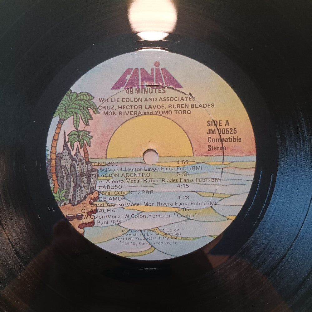 Willie Colon & Associates - 49 Minutes - 1978 - JM 00525 - Used - VG++ - Vinyl