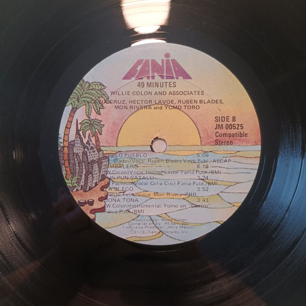 Willie Colon & Associates - 49 Minutes - 1978 - JM 00525 - Used - VG++ - Vinyl