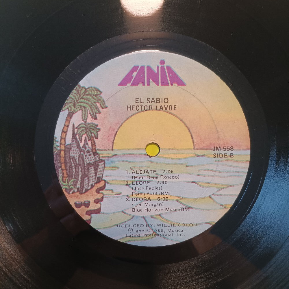 Hector Lavoe - El Sabio - 1980 - JM-558 - Used - VG++ - Vinyl