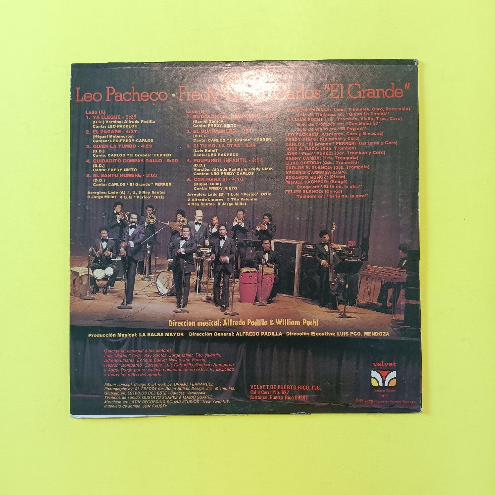 La Salsa Mayor - Strong & Hot Fuerte Y Caliente PUERTO RICO - 1980 - 3013 - Used - VG++ - Vinyl