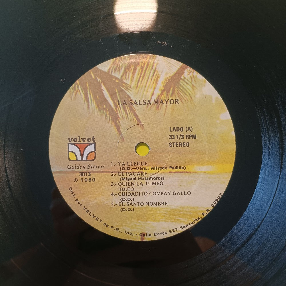 La Salsa Mayor - Strong & Hot Fuerte Y Caliente PUERTO RICO - 1980 - 3013 - Used - VG++ - Vinyl