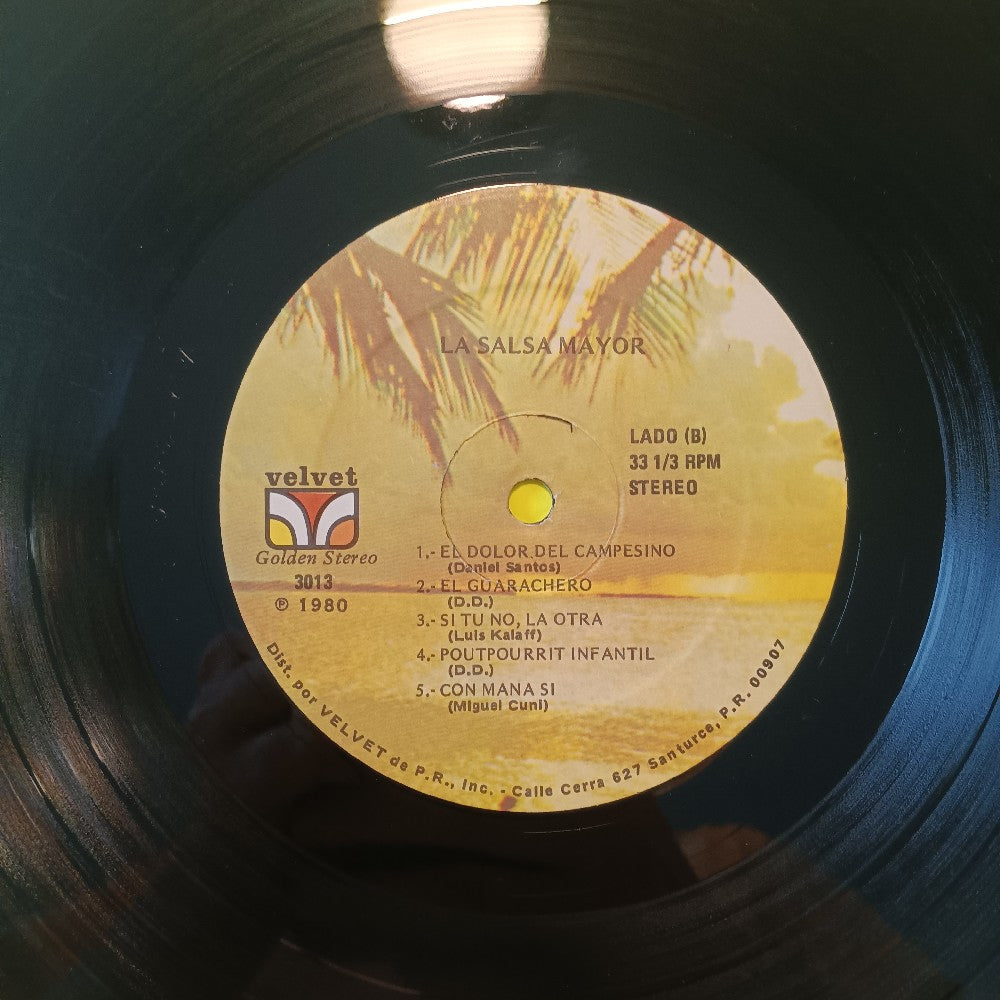 La Salsa Mayor - Strong & Hot Fuerte Y Caliente PUERTO RICO - 1980 - 3013 - Used - VG++ - Vinyl