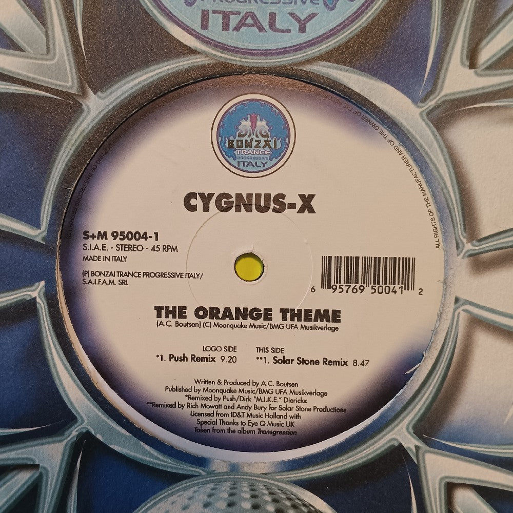 Cygnus X - The Orange Theme ITALY 12" - 2000 - S+M 95004-1 - Used - VG++ - Vinyl