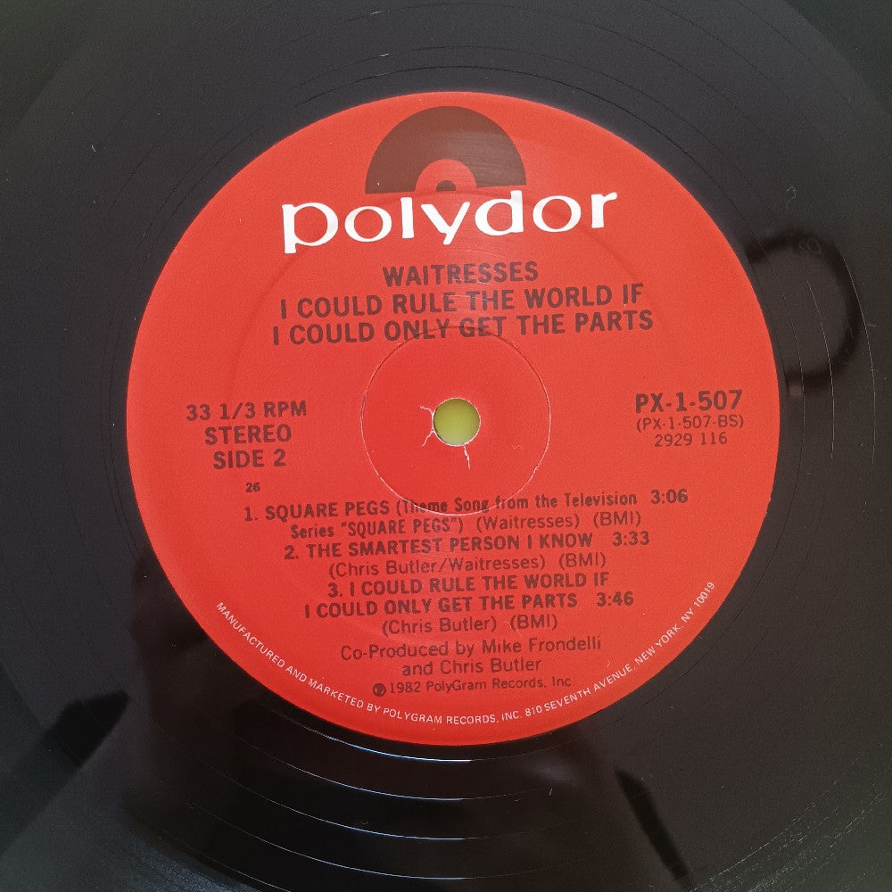 Waitresses - I Could Rule The World If I Could Only Get The Parts SHRINK - 1982 - PX-1-507 - Used - EX - Vinyl