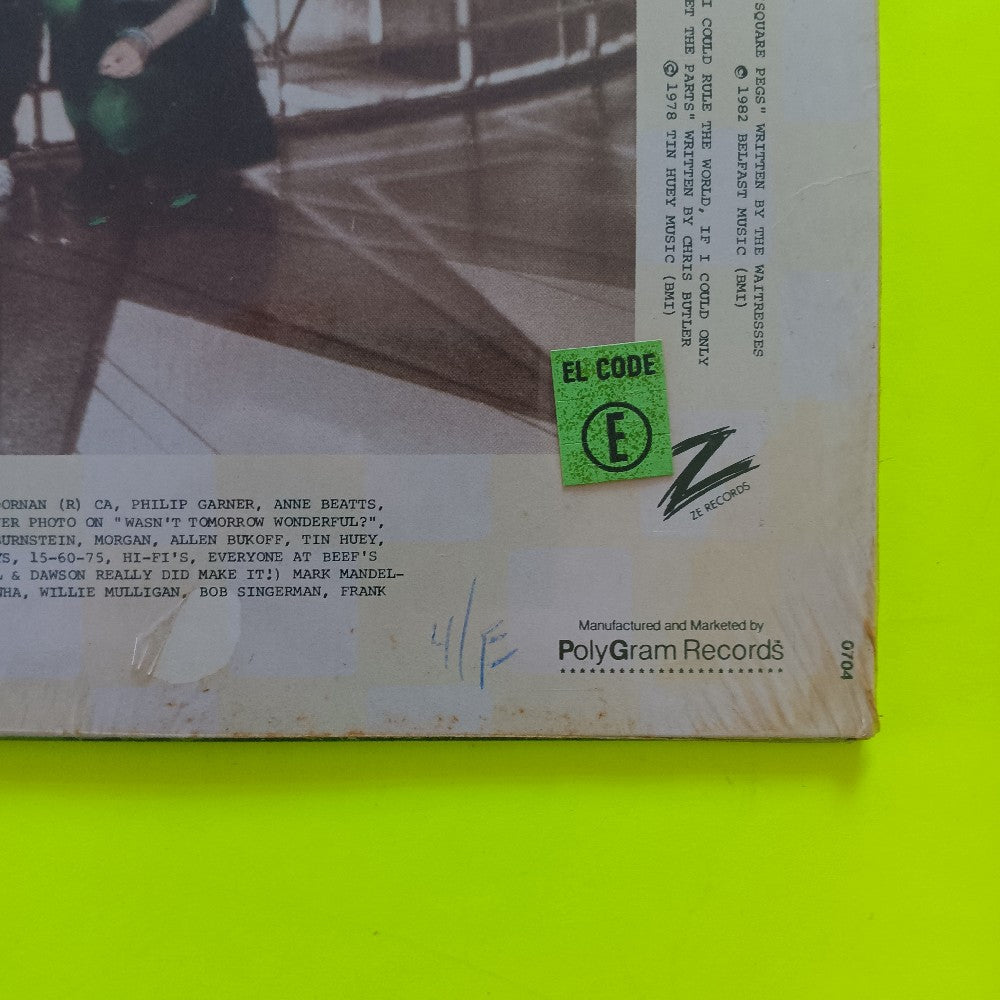 Waitresses - I Could Rule The World If I Could Only Get The Parts SHRINK - 1982 - PX-1-507 - Used - EX - Vinyl