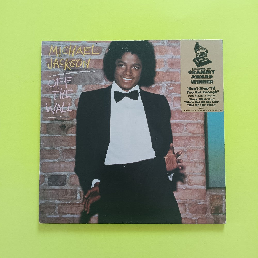 Michael Jackson - Off The Wall OG GRAMMY STICKER - 1979 - FE 35745 - Used - VG++ - Vinyl