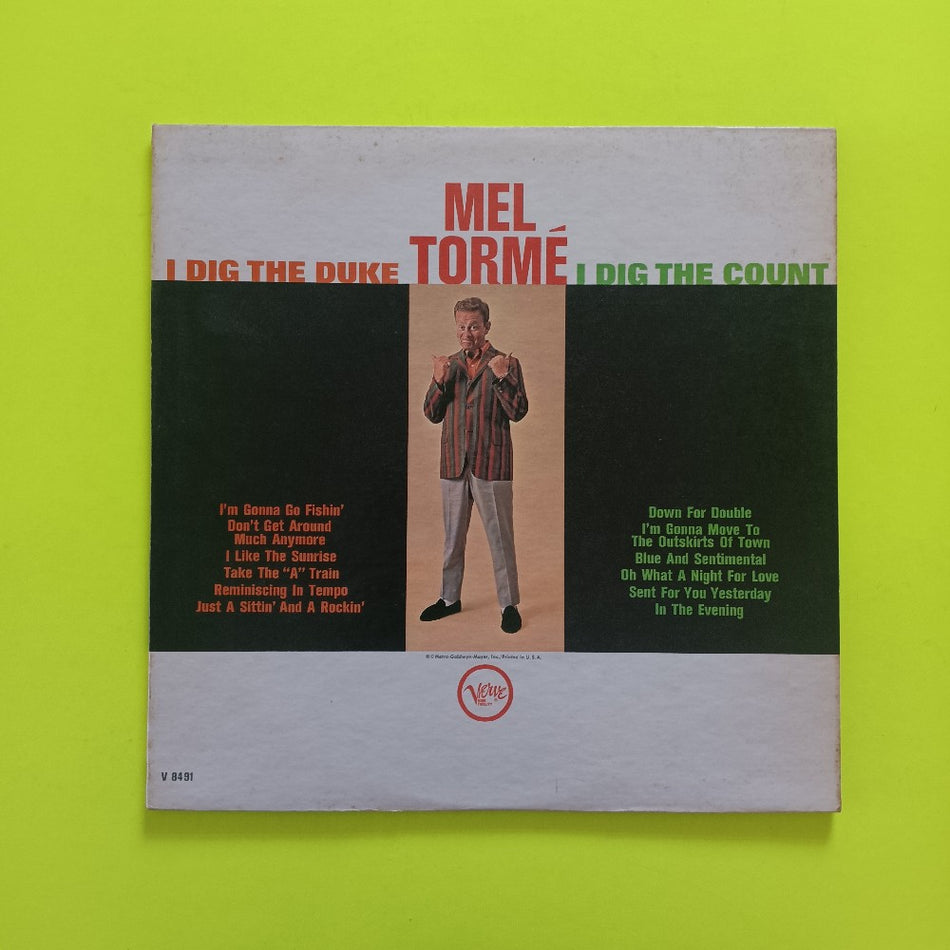 Mel Torme - I Dig The Duke I Dig The Count OG MONO - 1962 - V-8491 - Used - VG++ - Vinyl