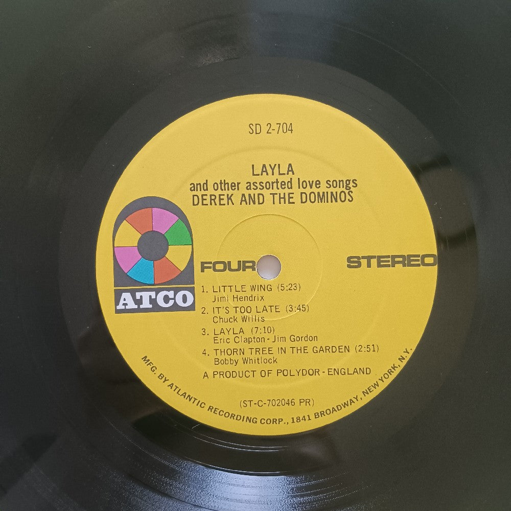 Derek And The Dominos - Layla OG SHRINK & HYPE - 1970 - SD2-704 - Used - VG++ - Vinyl