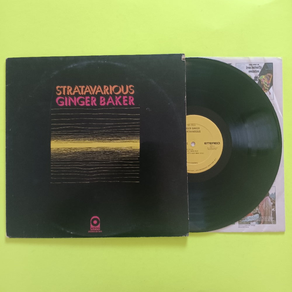 Ginger Baker - Stratavarious - 1972 - SD 7013 - Used - EX - Vinyl