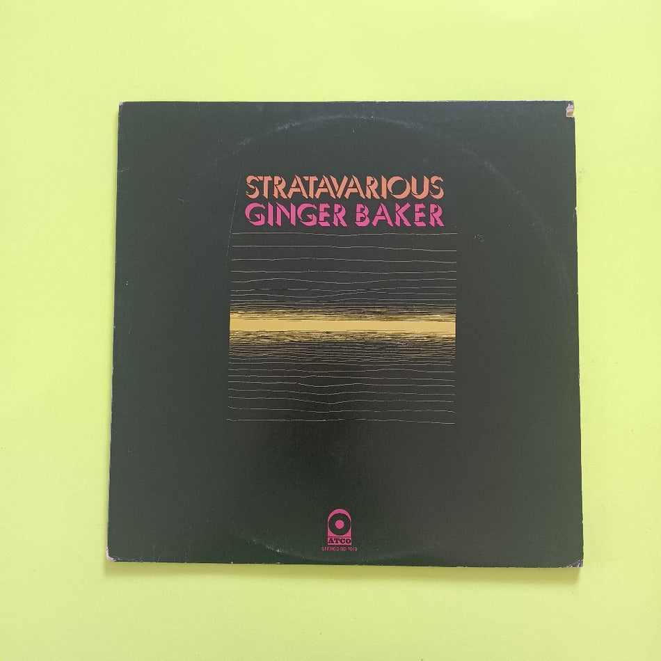 Ginger Baker - Stratavarious - 1972 - SD 7013 - Used - EX - Vinyl