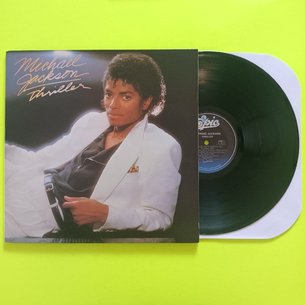 Michael Jackson - Thriller OG NO CO-PRODUCER CREDIT - 1982 - QE 38112 - Used - NM - Vinyl