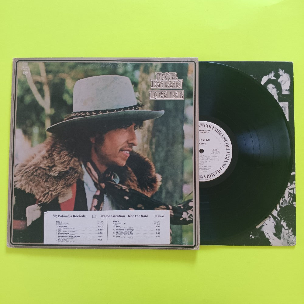 Bob Dylan - Desire PROMO - 1976 - PC 33893 - Used - VG+ - Vinyl