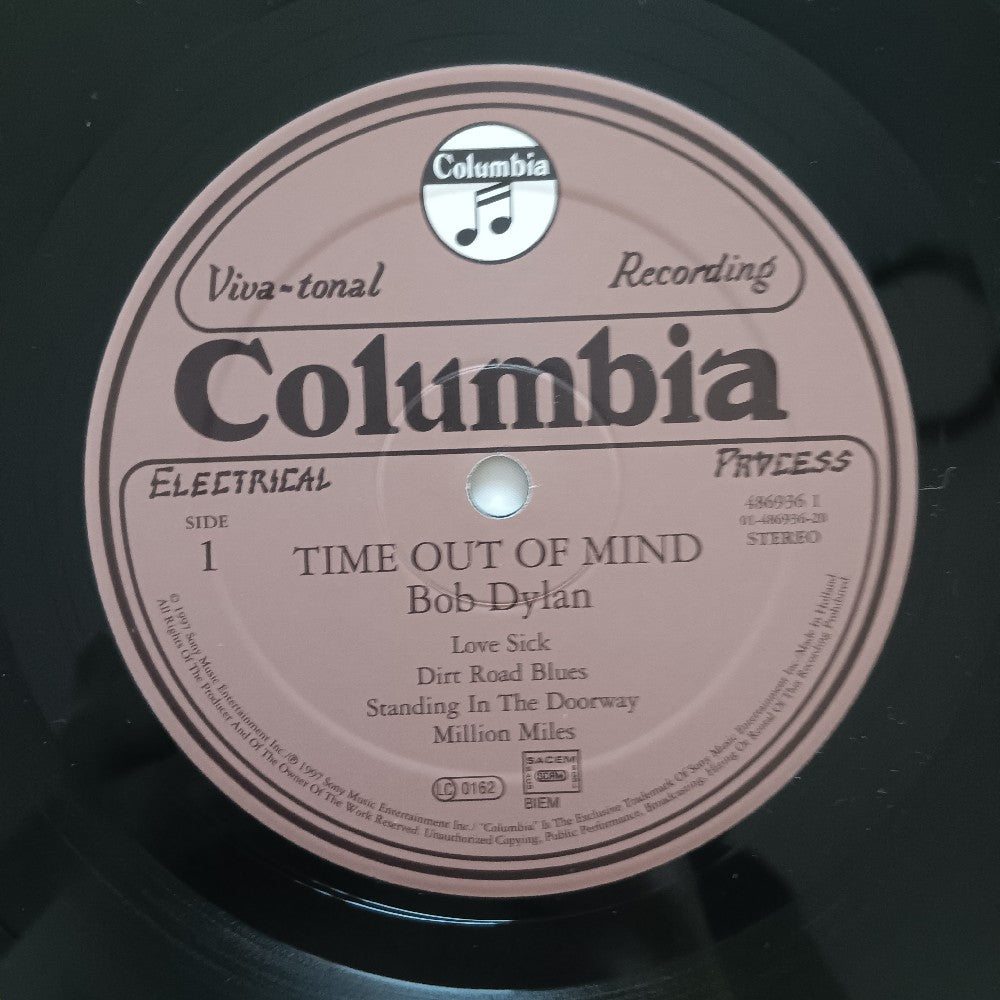 Bob Dylan - Time Out Of Mind EU 2LP - 1997 - COL 486936 1 - Used - VG+ - Vinyl