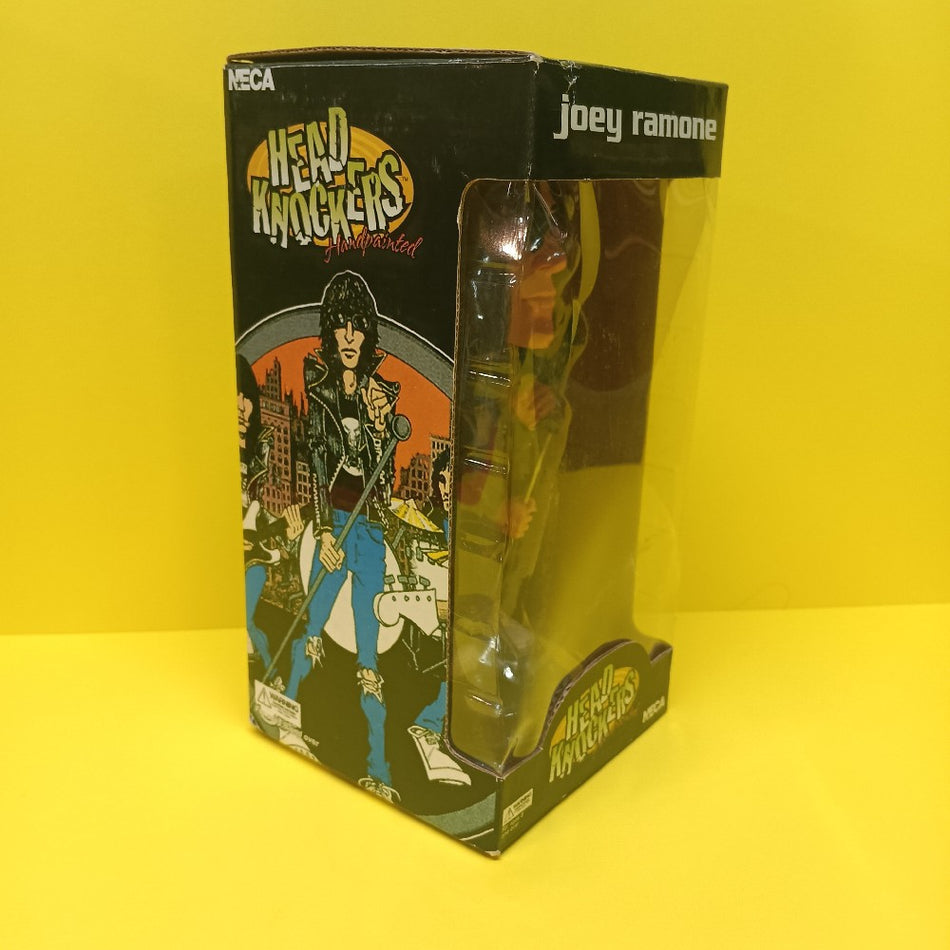 Joey Ramone Head Knockers Handpainted Figurine NECA 2002 - New - Collectibles