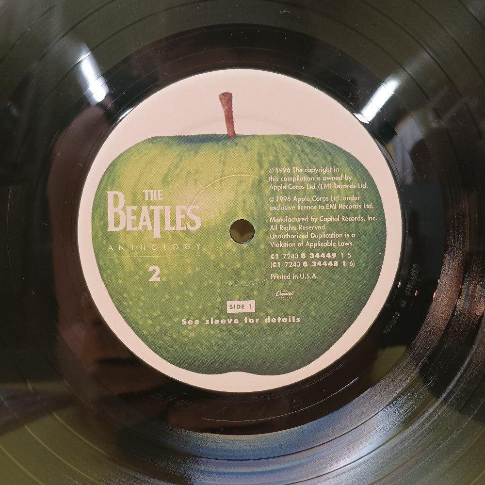 The Beatles - Anthology 2 3LP 1st Press - 1996 - C1 7243 8 34448 1 6 - Used - VG++ - Vinyl