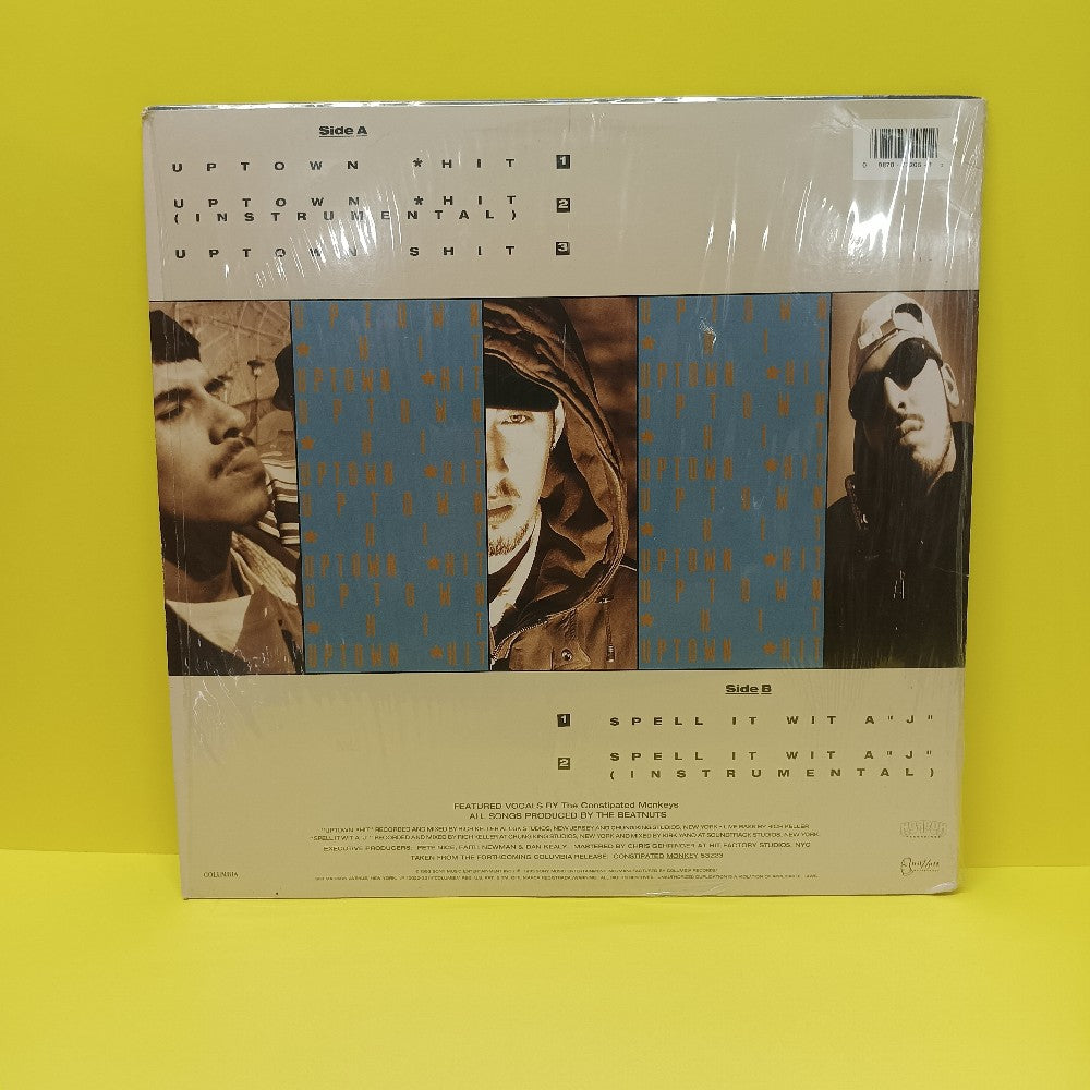 Kurious Ft. The Constipated Monkeys - Uptown *hit 12" SHRINK - 1993 - 44 77205 - Used - VG++ - Vinyl