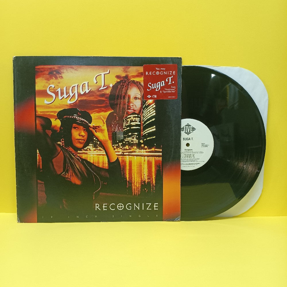 Suga T. - Recognize 12" Promo - 1995 - JDCD-42336-1 - Used - VG++ - Vinyl