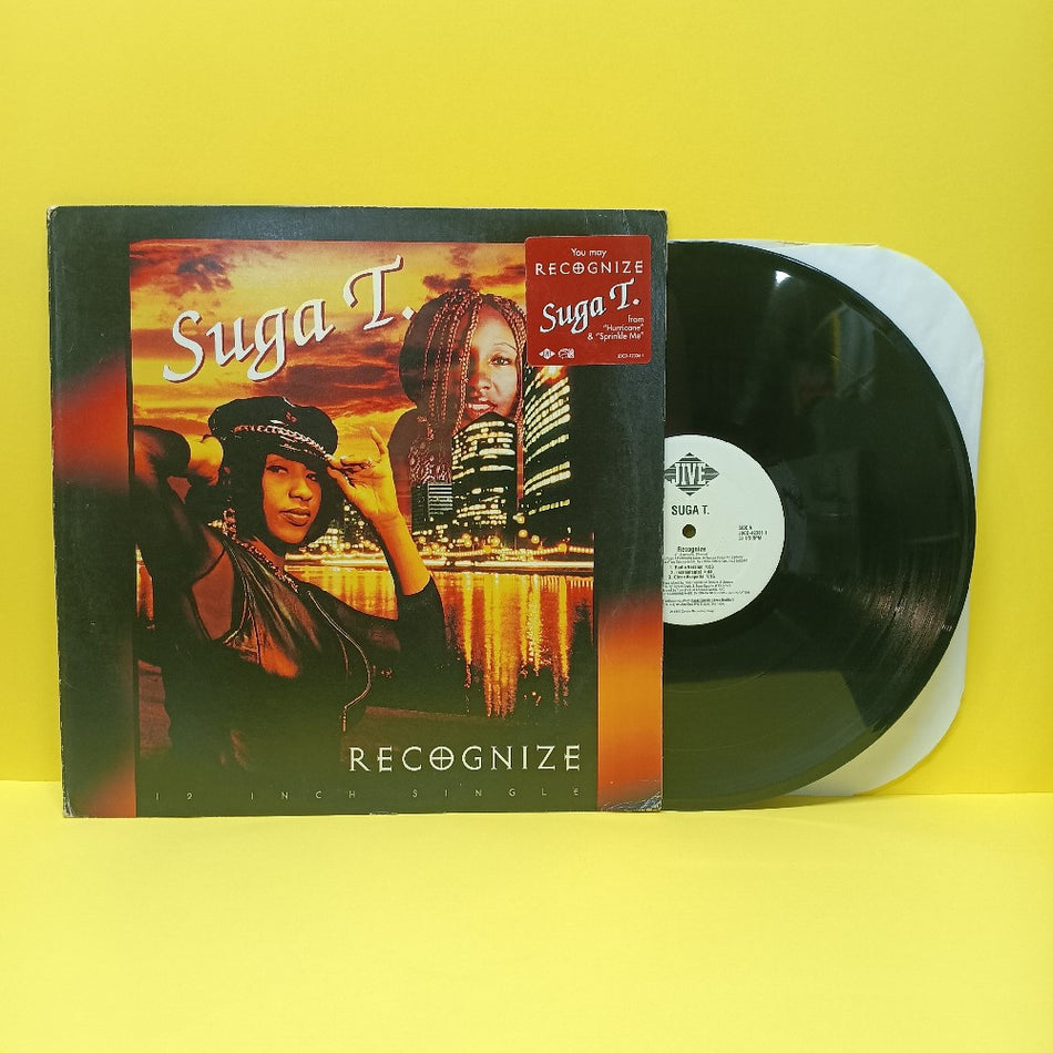 Suga T. - Recognize 12" Promo - 1995 - JDCD-42336-1 - Used - VG++ - Vinyl
