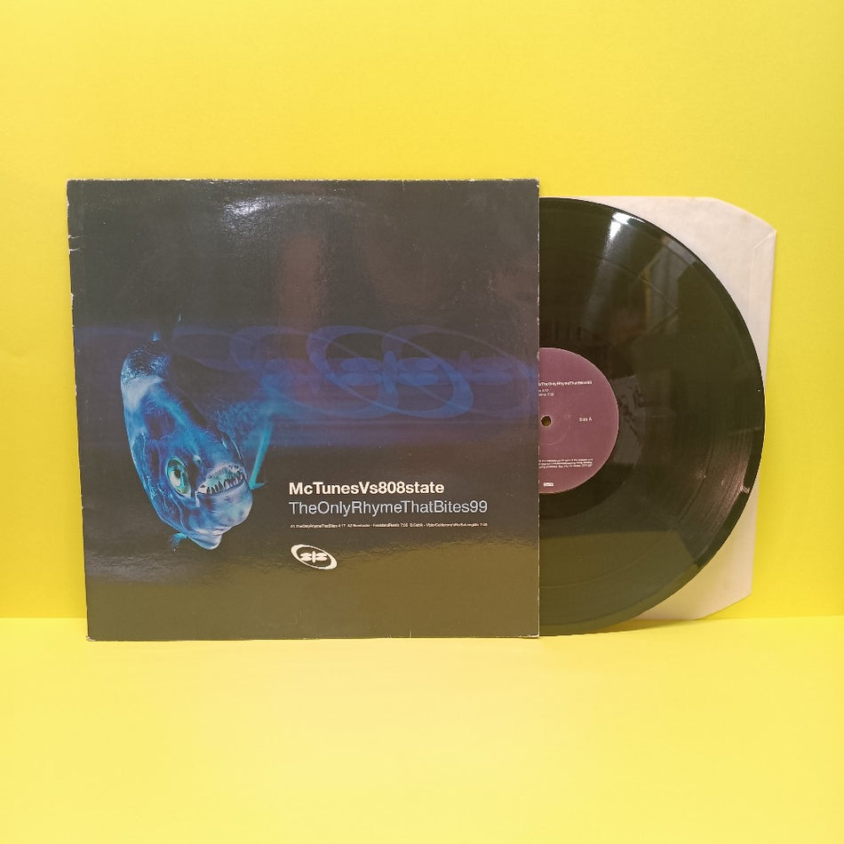 MC Tunes Vs 808state - The Only Rhyme That Bites 99 UK 12" - 1999 - ZTT125T - Used - VG++ - Vinyl