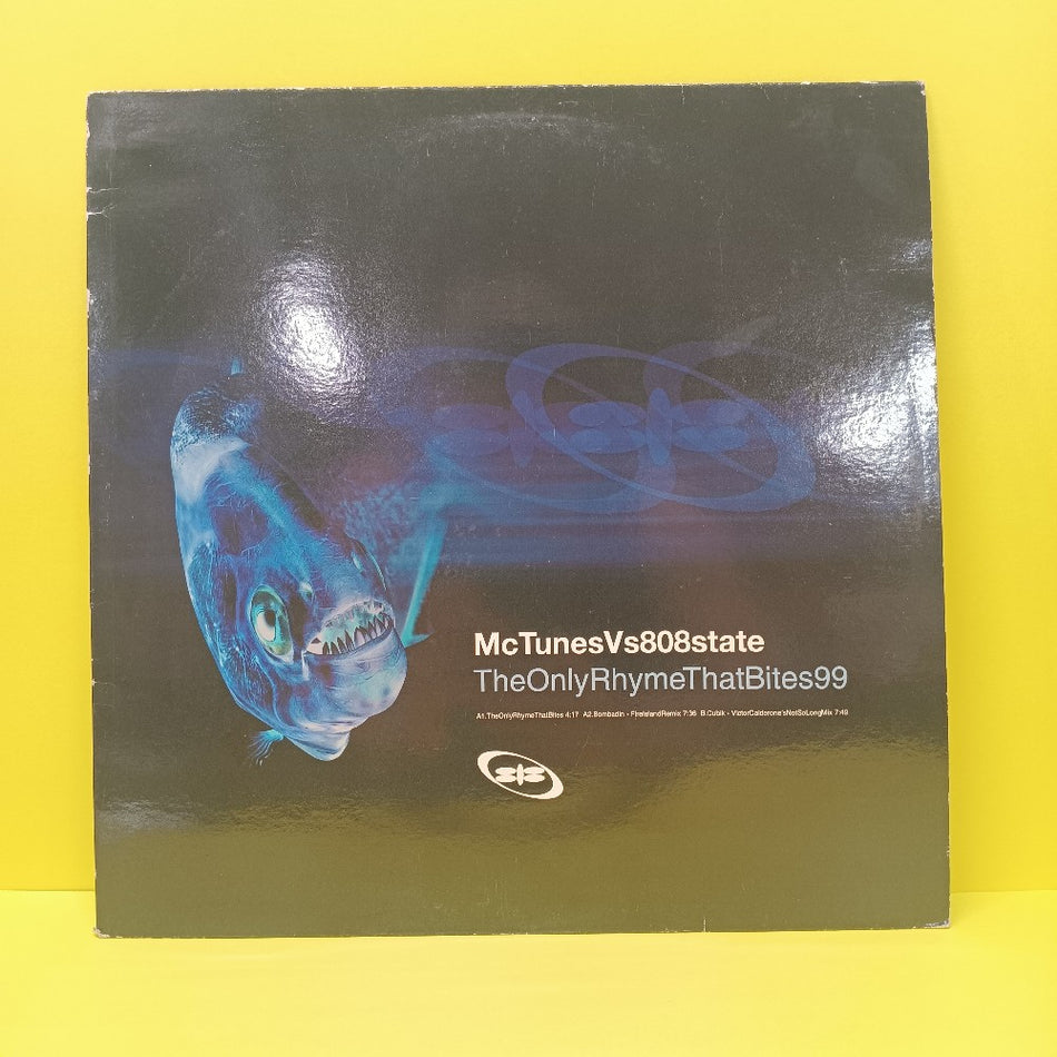 MC Tunes Vs 808state - The Only Rhyme That Bites 99 UK 12" - 1999 - ZTT125T - Used - VG++ - Vinyl
