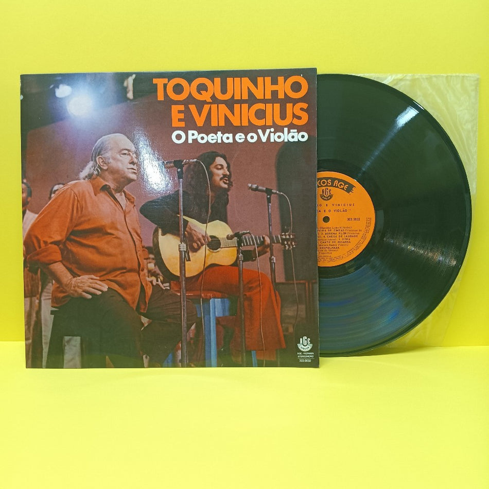 Toquinho E Vinicius - O Poeta E O Violao BRAZIL 1ST PRESS - 1975 - 303.0032 - Used - VG++ - Vinyl