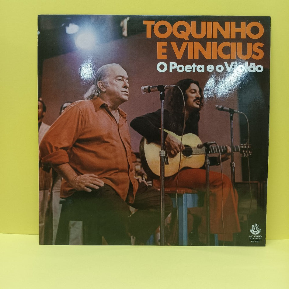 Toquinho E Vinicius - O Poeta E O Violao BRAZIL 1ST PRESS - 1975 - 303.0032 - Used - VG++ - Vinyl