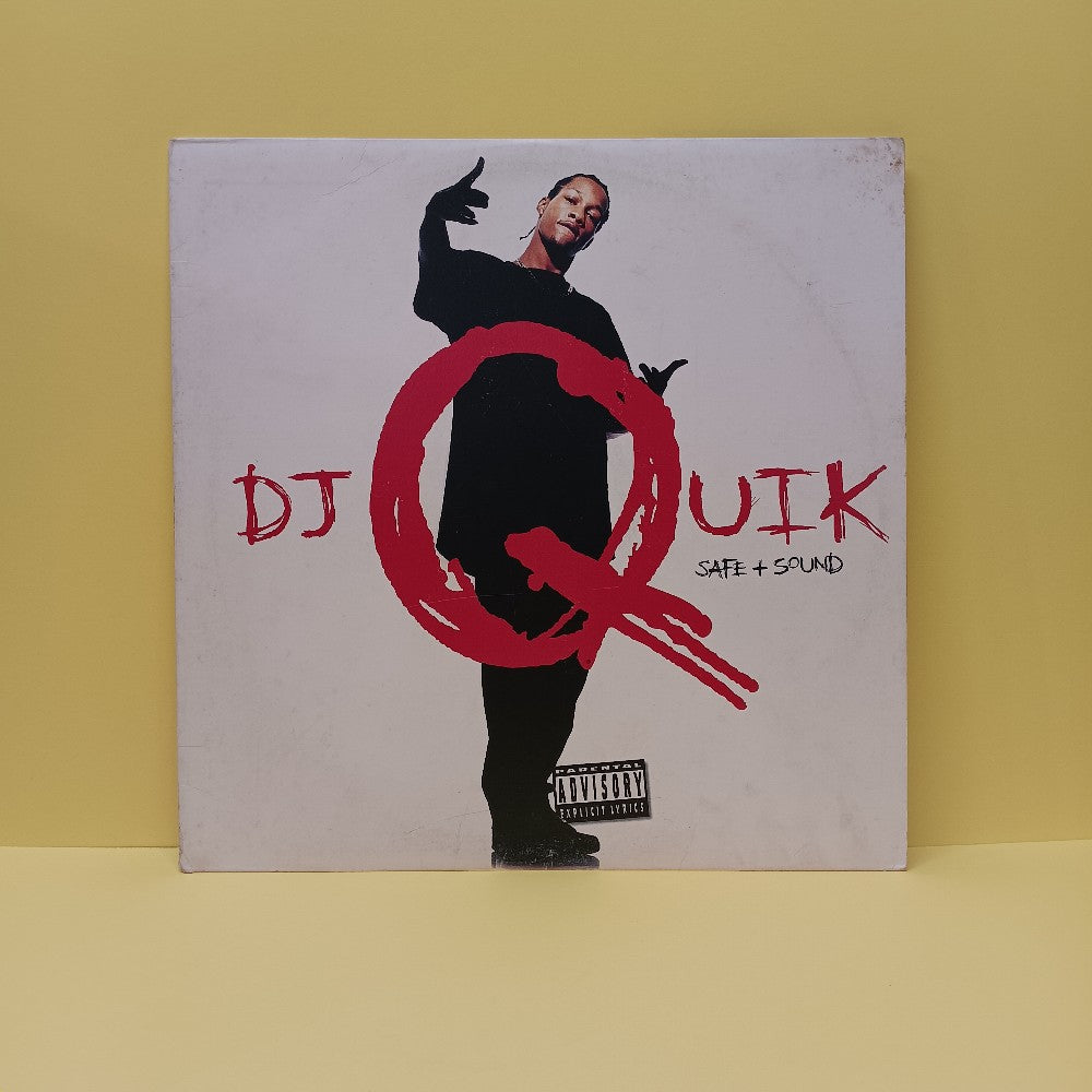 DJ Quik - Safe + Sound 12" PROMO - 1995 - PRO-7432-0DJ - Used - VG++ - Vinyl
