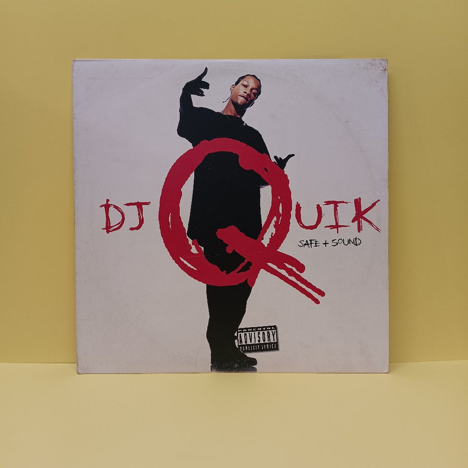 DJ Quik - Safe + Sound 12" PROMO - 1995 - PRO-7432-0DJ - Used - VG++ - Vinyl