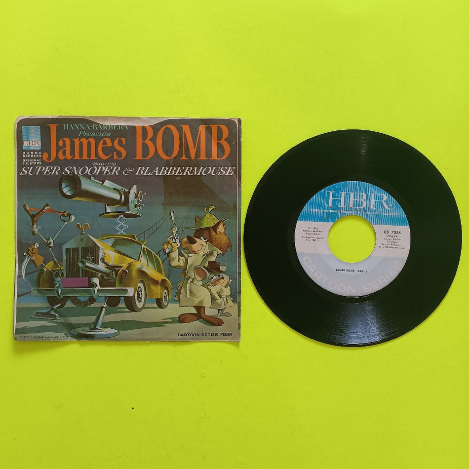 Super Snooper & Blabbermouse - James Bomb 7" - 1965 - CS 7056 - Used - VG+ - Vinyl