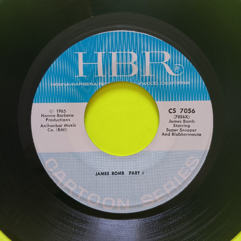 Super Snooper & Blabbermouse - James Bomb 7" - 1965 - CS 7056 - Used - VG+ - Vinyl