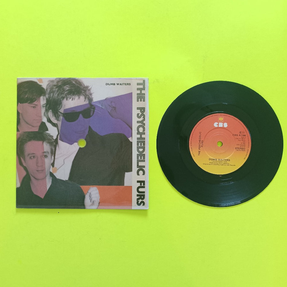 Psychedelic Furs - Dumb Waiters / Dash UK 7" & Flexi Disc - 1981 - CBS A1166 - Used - VG++ - Vinyl