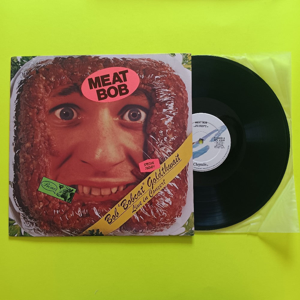 Bob Bobcat Goldthwait - Meat Bob Live In Concert CLUB - 1988 - BFV 41642 - Used - EX - Vinyl