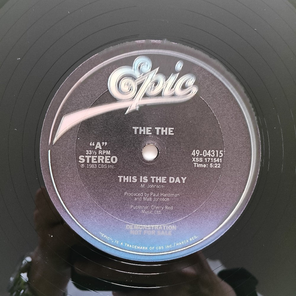 The The - This Is The Day 12" PROMO - 1983 - 49-04315 - Used - EX - Vinyl