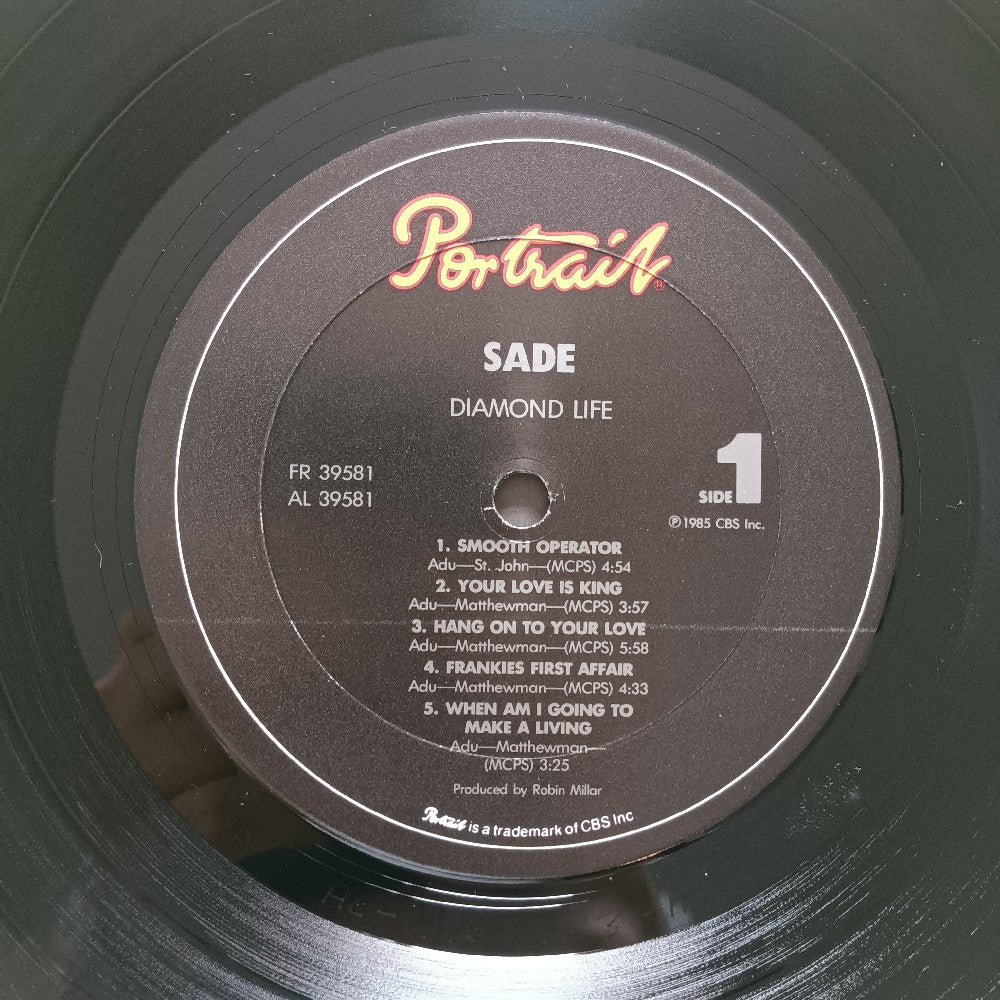 Sade - Diamond Life W. SHRINK & HYPE - 1985 - FR 39581 - Used - EX - Vinyl