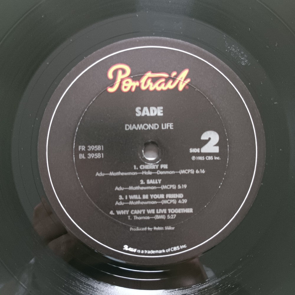 Sade - Diamond Life W. SHRINK & HYPE - 1985 - FR 39581 - Used - EX - Vinyl