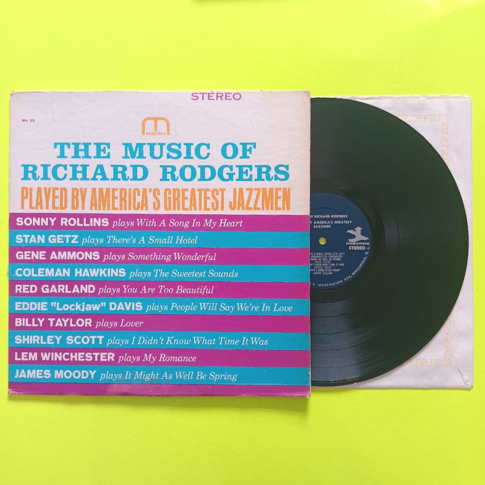 V/A - Music Of Richard Rodgers Played By America's Greatest Jazzmen - 1964 - MVST35 - Used - VG+ - Vinyl