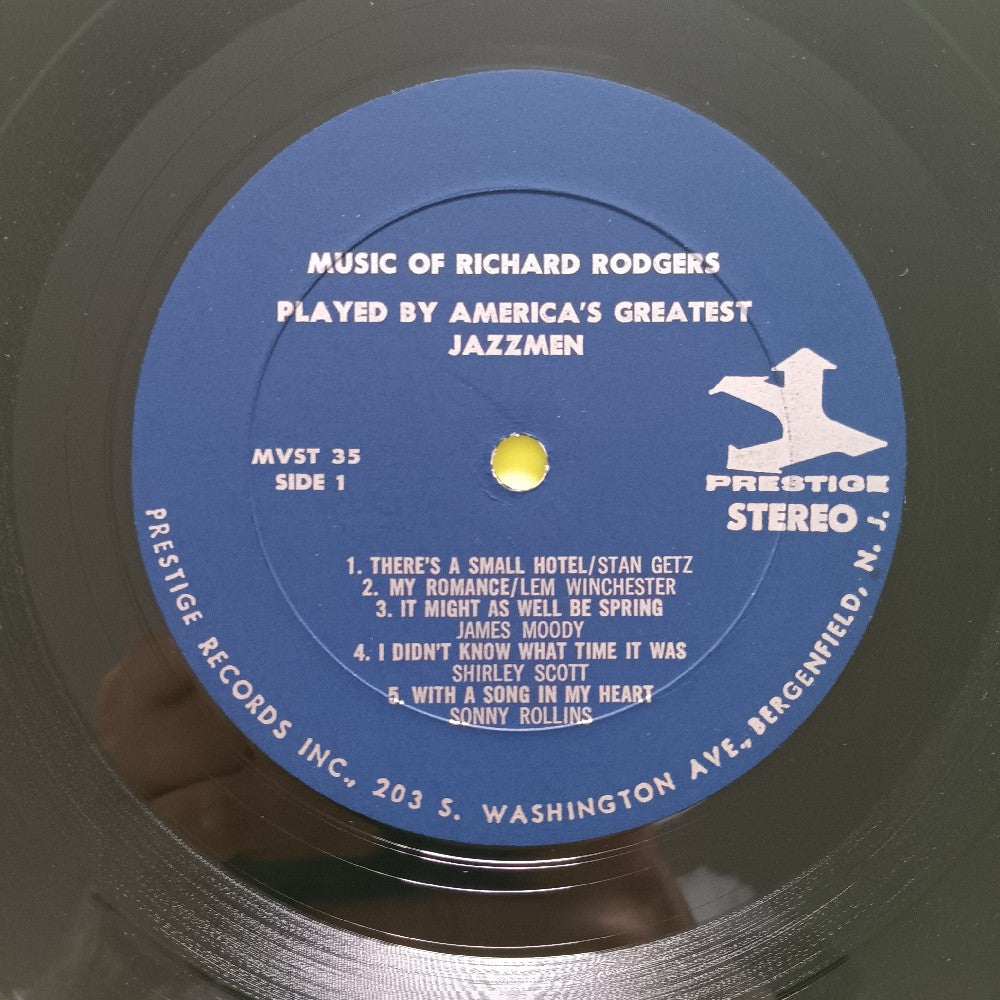 V/A - Music Of Richard Rodgers Played By America's Greatest Jazzmen - 1964 - MVST35 - Used - VG+ - Vinyl