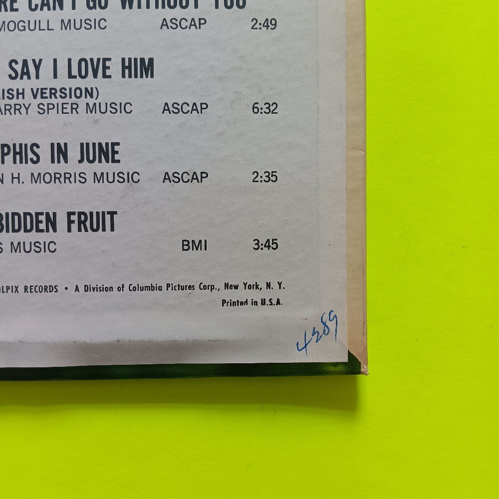 Nina Simone - Forbidden Fruit OG DG MONO GOLD LABEL - 1961 - CP 419 - Used - VG++ - Vinyl