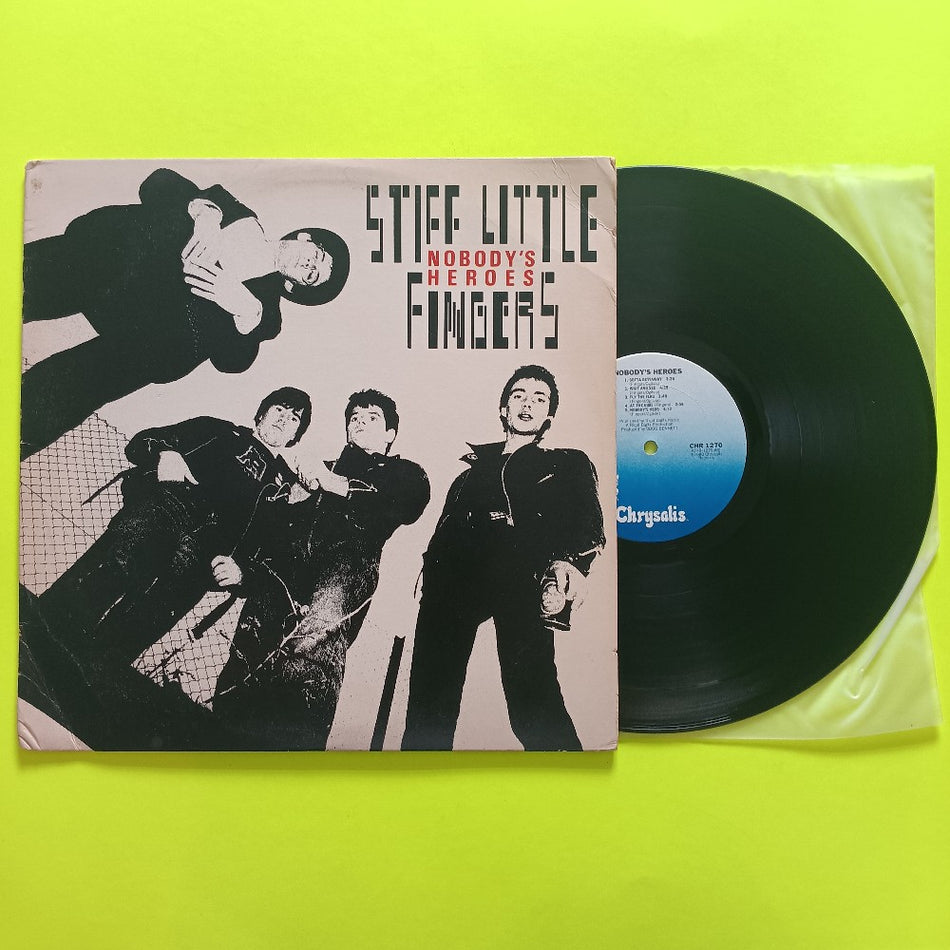 Stiff Little Fingers - Nobody's Heroes OG - 1980 - CHR 1270 - Used - VG++ - Vinyl