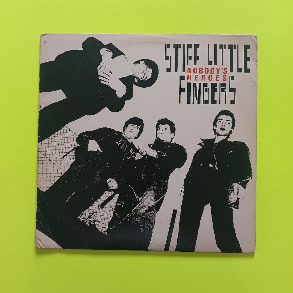 Stiff Little Fingers - Nobody's Heroes OG - 1980 - CHR 1270 - Used - VG++ - Vinyl