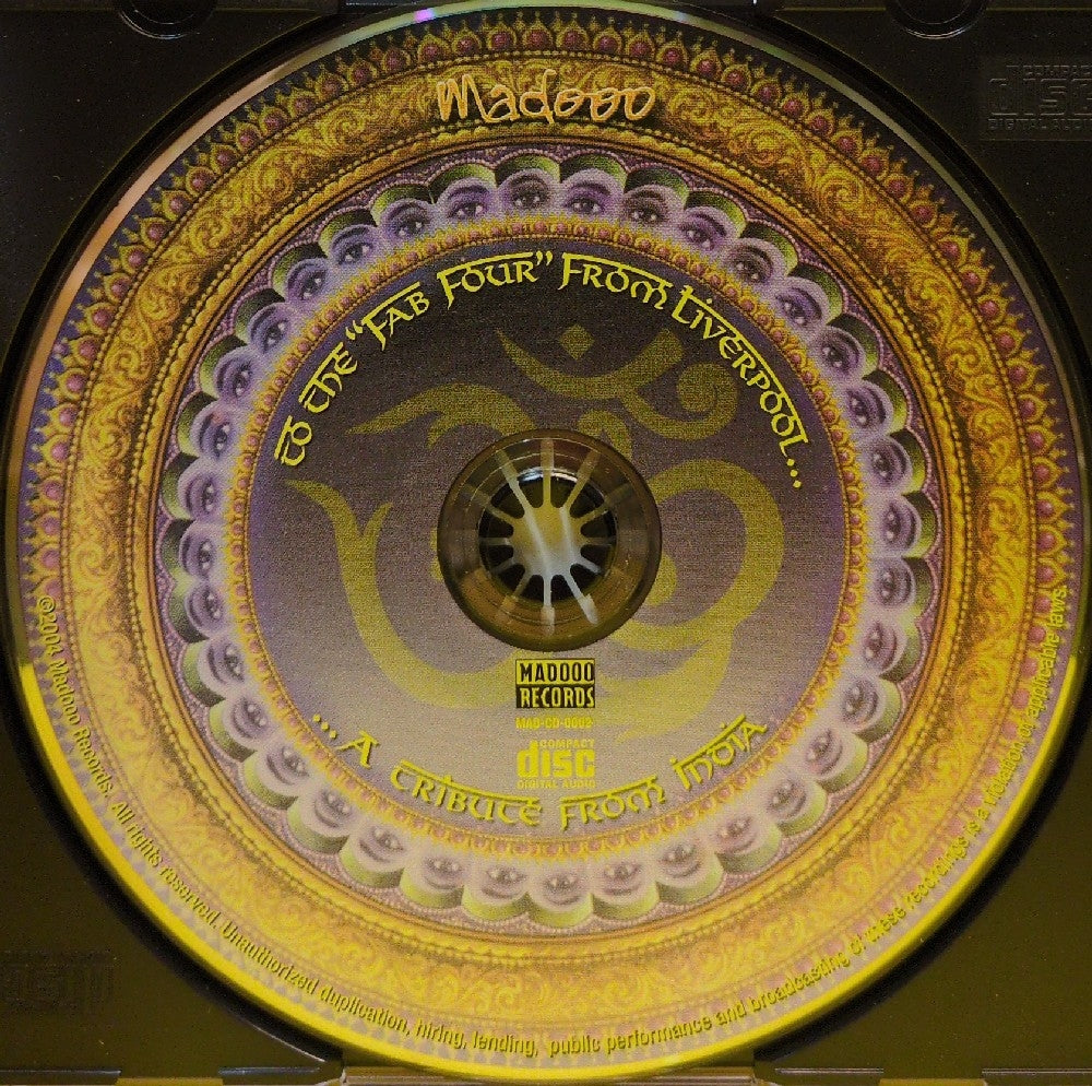 Madooo - To The "Fab Four" From Liverpool...A Tribute From India - 2005 - MAD-CD-0002 - Used - EX - CDs