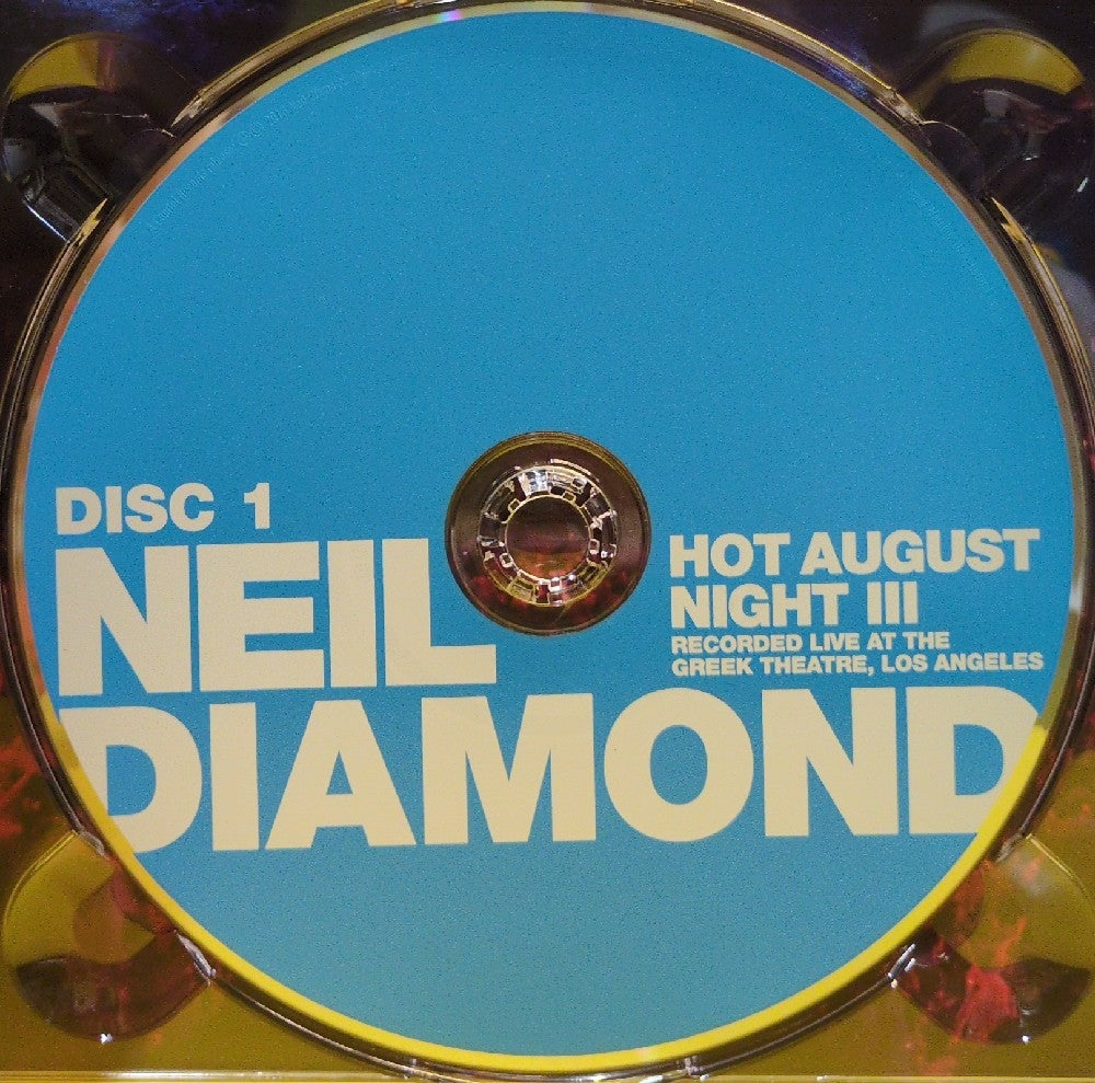 Neil Diamond - Hot August Night III - 2018 - B0028149-00 - Used - EX - CDs - 2xCD/1xDVD Set