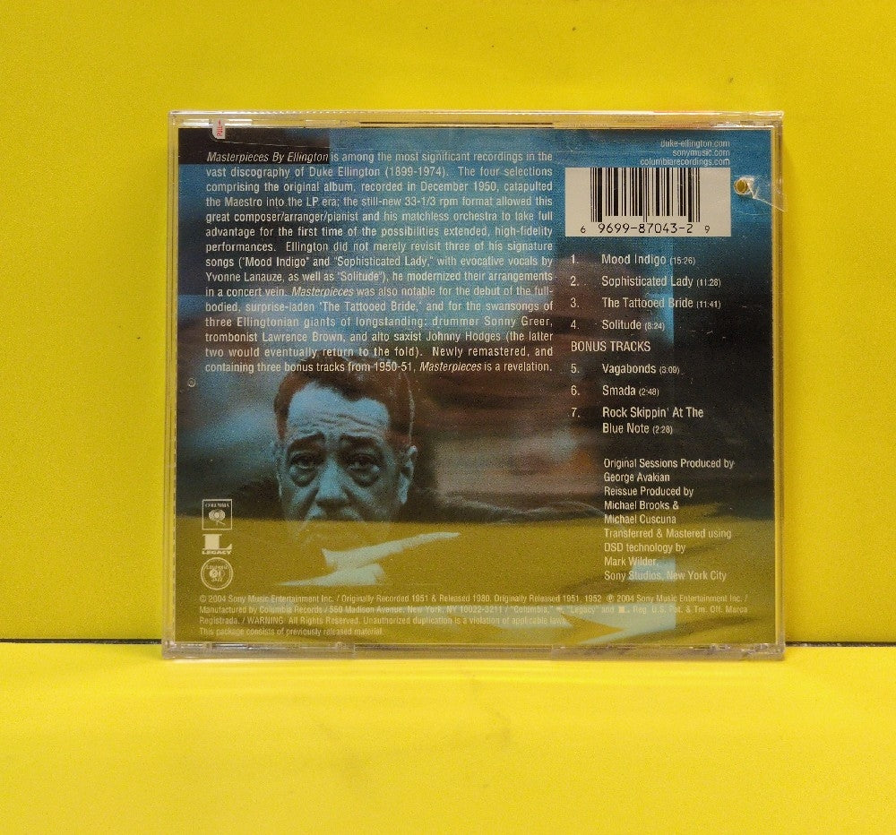 Duke Ellington And His Orchestra - Masterpieces By Ellington - 2004 - CK 87043 - New - Sealed - CDs