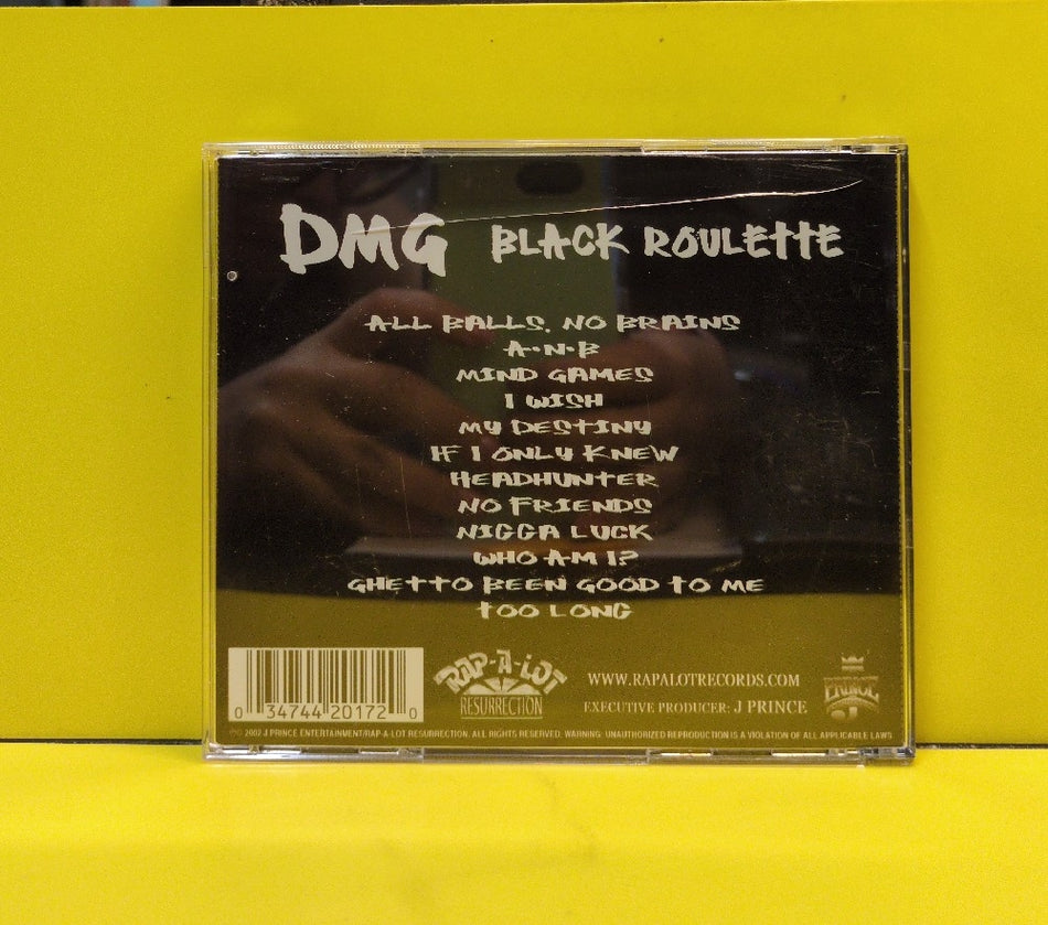 DMG - Black Roulette - 2003 - 03474 42017 2 0 - Used - EX - CDs