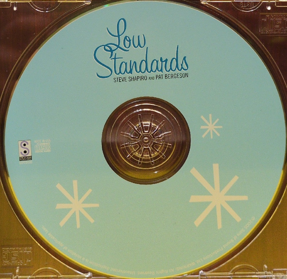 Steve Shapiro And Pat Bergeson - Low Standards - 2005 - SSPCD026 - Used - EX - CDs