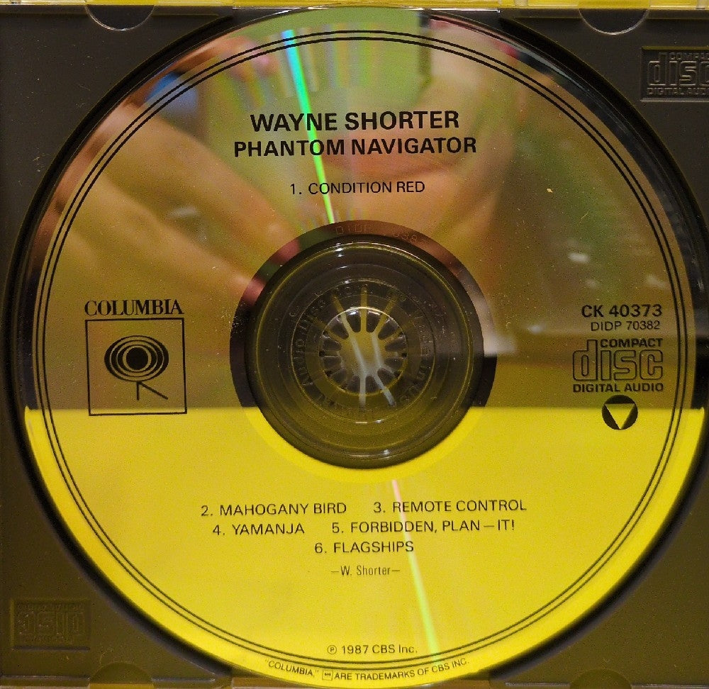 Wayne Shorter - Phantom Navigator - 1987 - CK 40373 - Used - EX - CDs
