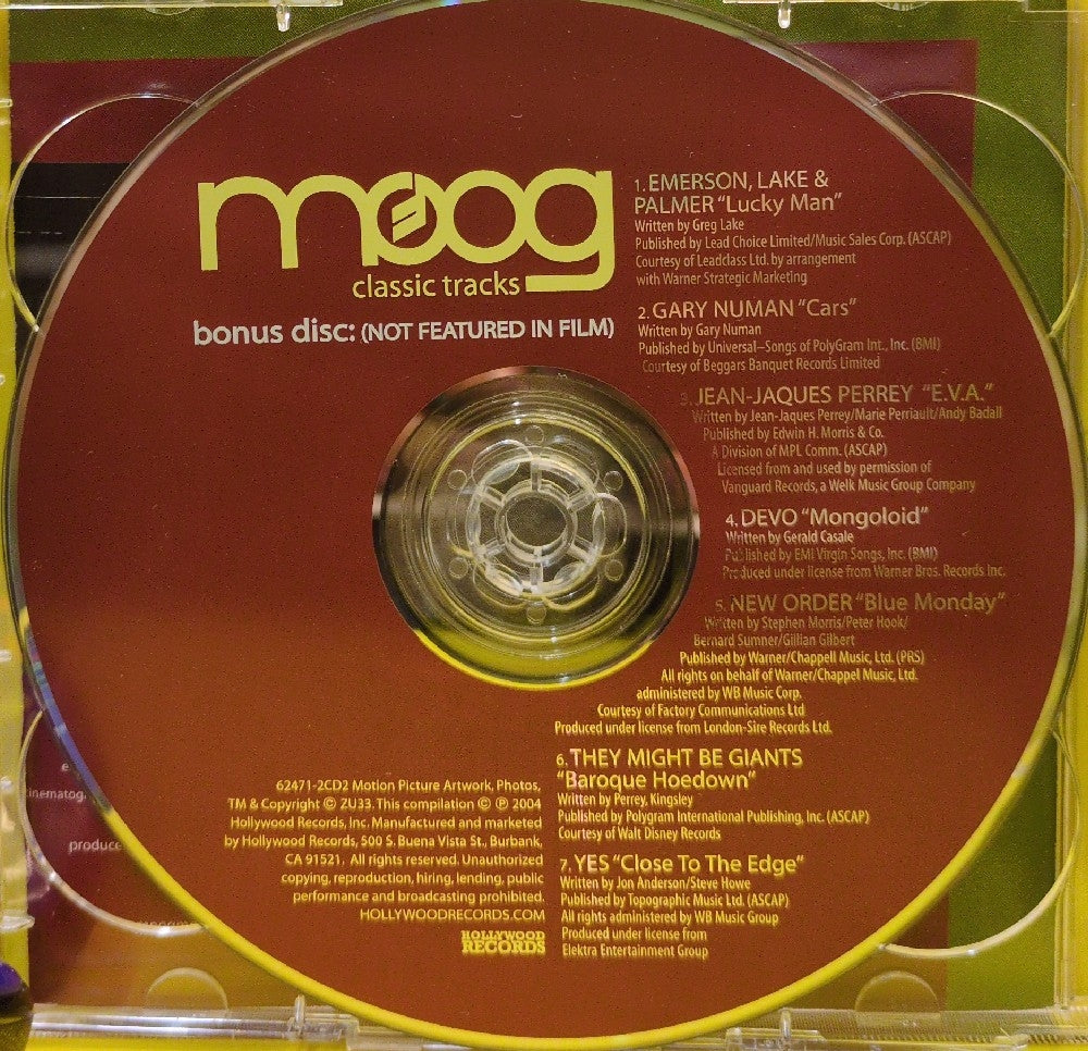 Various - Moog (Original Film Soundtrack) - 2004 - 2061-62471-2 - Used - EX - CDs - 2xCD