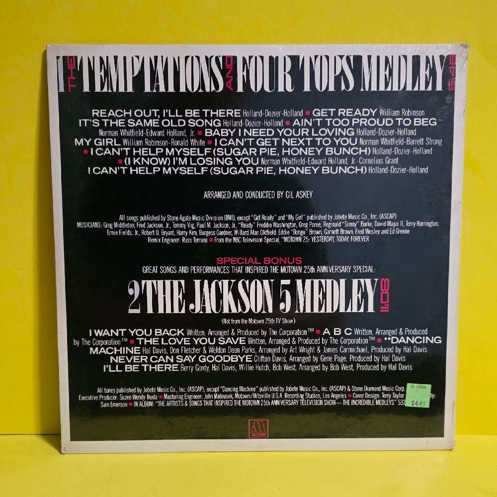 The Temptation And Four Tops / The Jackson  - The Temptation And Four Tops / The Jackson 5  - 1983 - 4510MG - New - Sealed - Vinyl