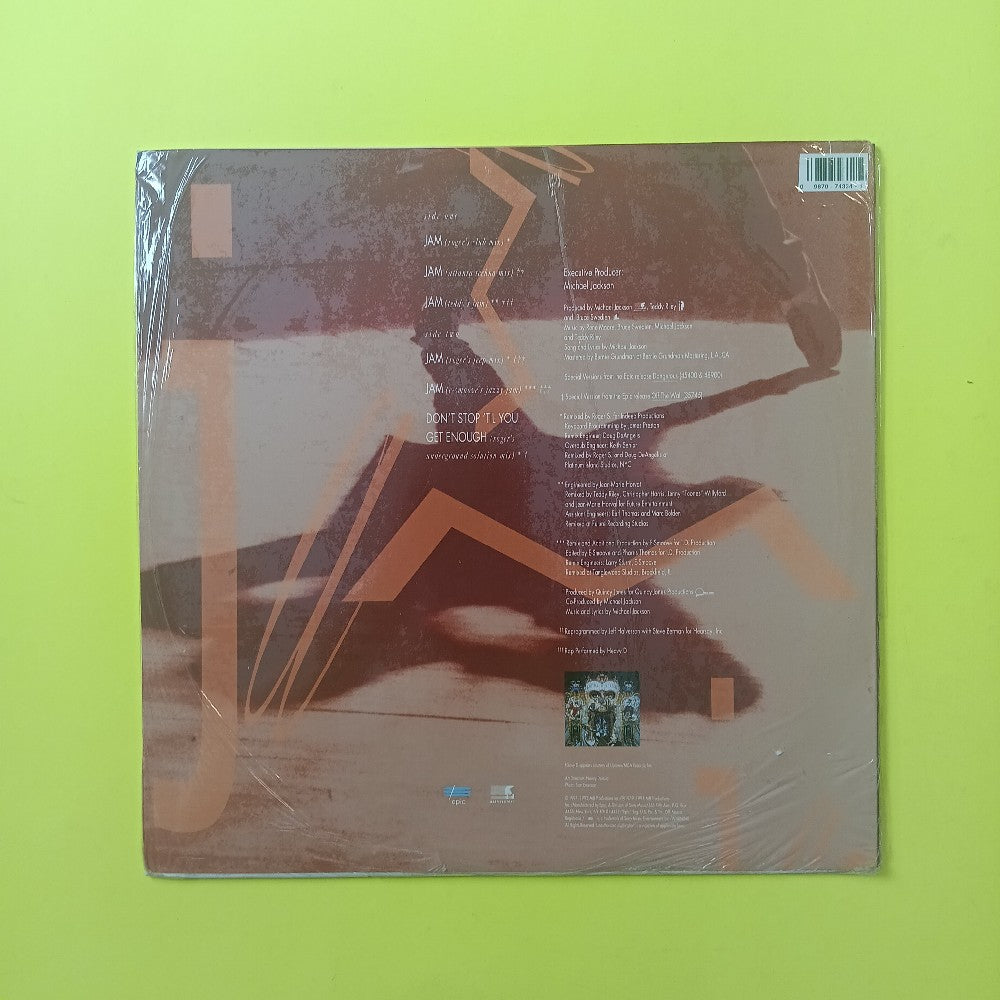 Michael Jackson - Jam 12" - 1992 - 49 74334 - New - Sealed - Vinyl